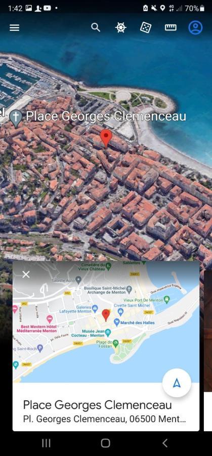 3 Pieces De Reve A Menton Leilighet Eksteriør bilde